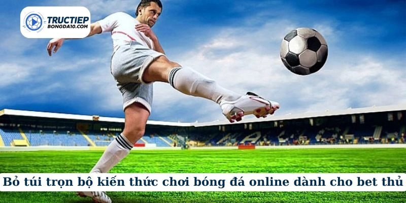 Bỏ túi trọn bộ kiến thức chơi bóng đá online dành cho bet thủ