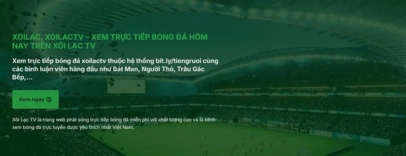 Hướng dẫn từng bước xem bóng đá trực tiếp trên nền tảng Xoilac TV